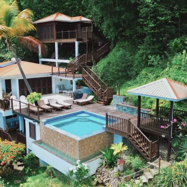 Moringa Villa Master Suite: Soufrière şehrinde bir otel