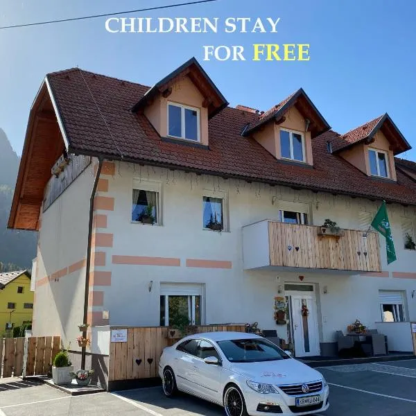 Aparthotel Pr' Jakapč', ξενοδοχείο σε Mojstrana