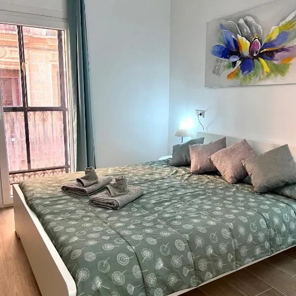 Apartamentos La Albariza Jerez Centro, hotel i Jerez de la Frontera