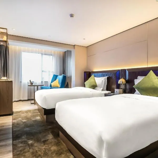 Echarm PLUS Hotel Guangzhou Beijing Road Pedestrian Street Dafo Ancient Temple, hotel in Guangzhou