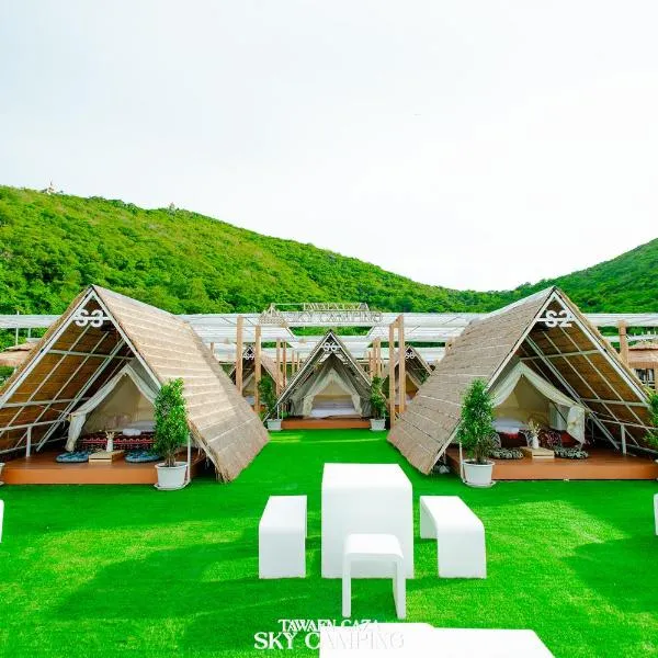 Tawaen Caza Sky Camping, hotel v destinaci Ko Larn