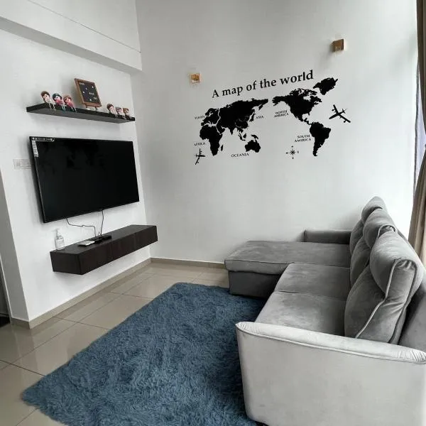 Duplex Unit SweetHome - 4/5Pax, hotel in Shah Alam