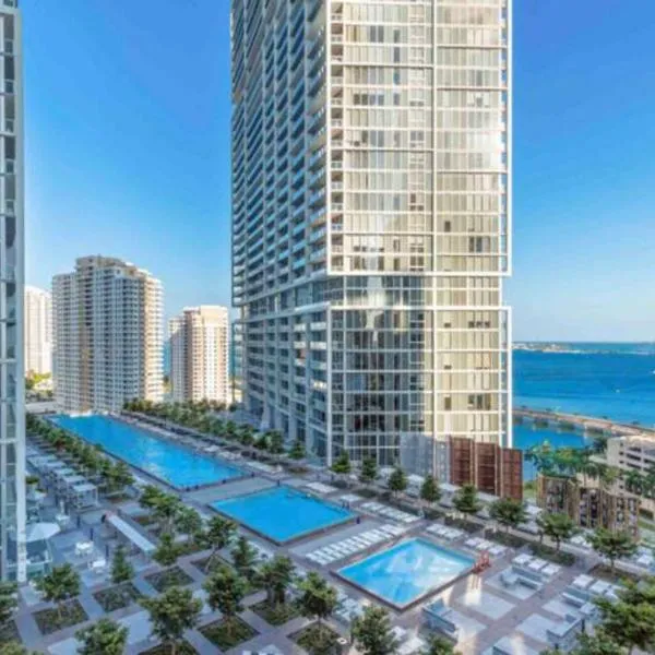 Amazing 2 Bedroom at Icon in the Heart of Brickell, hotel en Miami