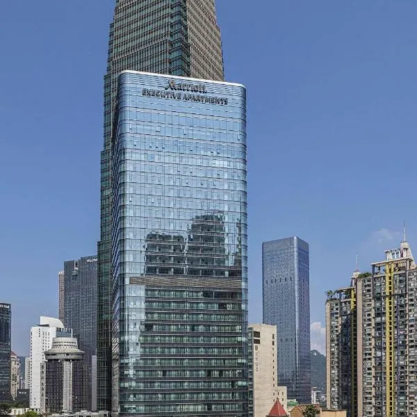 Marriott Executive Apartments Chongqing, hotel v destinaci Čchung-čching