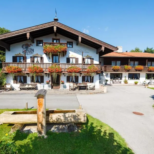 Gästehaus beim Schneidersepp inkl. Chiemgaukarte, hotell Ruhpoldingis