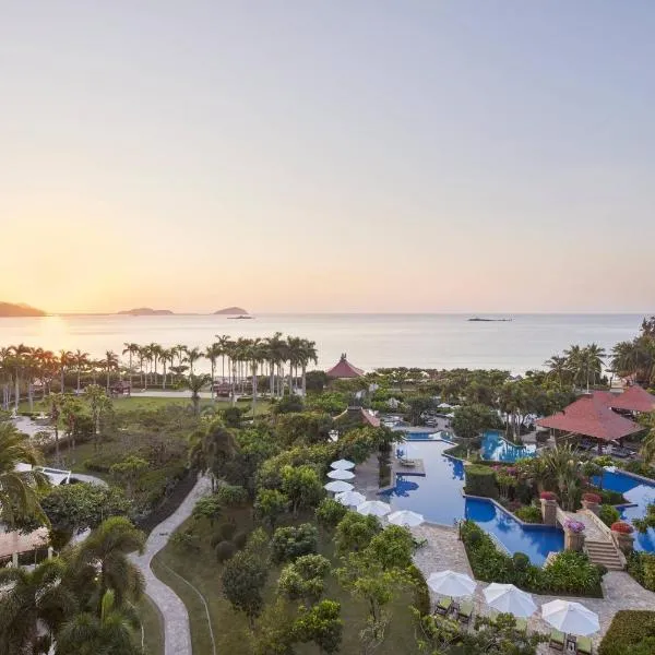 三亜 マリオット リゾート＆スパ（Sanya Marriott Yalong Bay Resort & Spa）、三亜市のホテル