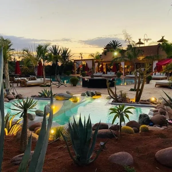 Eden Lodges & SPA-Boutique Hôtel de Luxe，位于马拉喀什的酒店