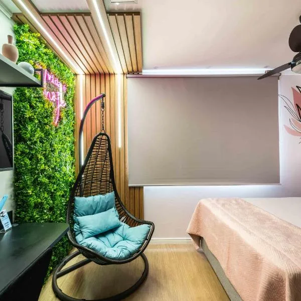 Studio Design Próx ao Metrô Brás com piscina, hotel in São Paulo
