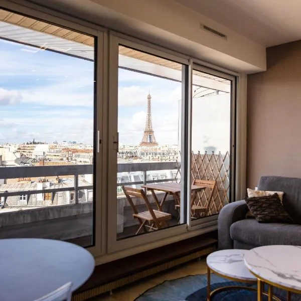 Appartement Vue Tour Eiffel, hotel in Paris
