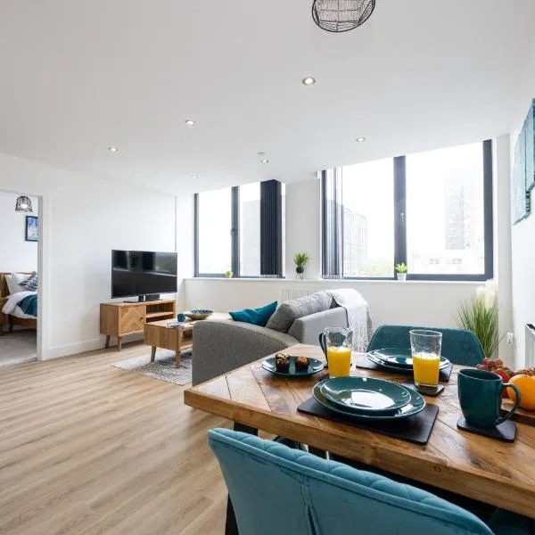 Luxurious Stylish Apartment in Old Trafford, hotel in Manchester