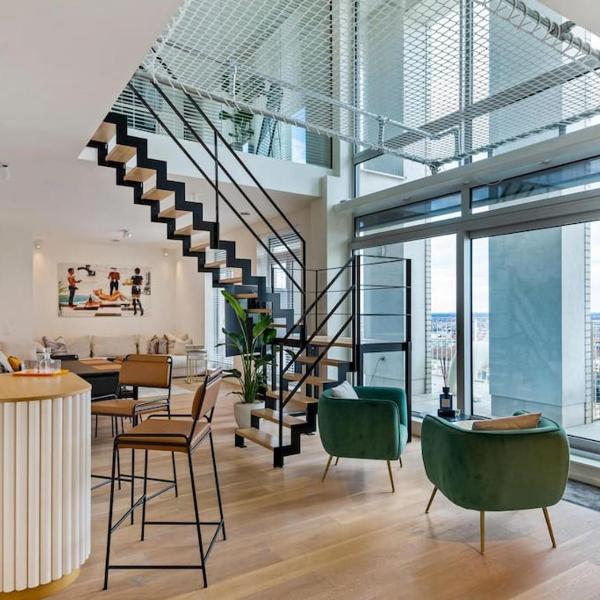 Sky loft - Luxurious Penthouse - Antwerp 180 m², Антверпен