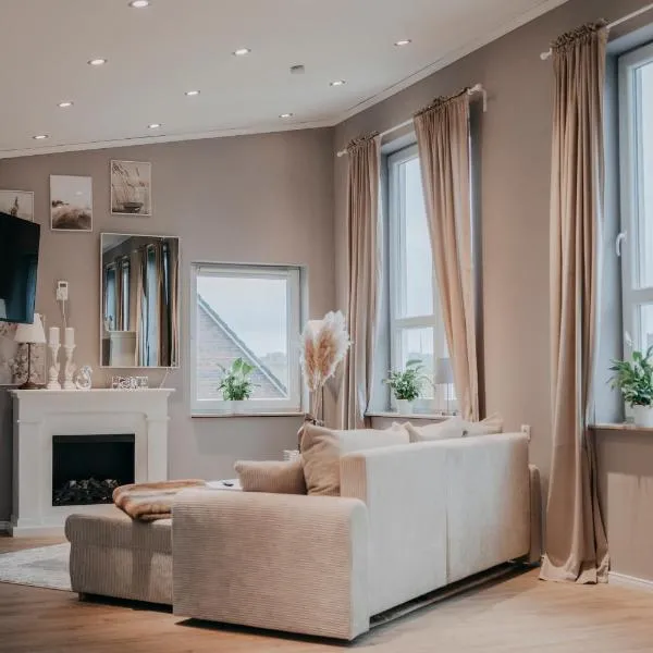 Cottage an der Elbe Tespe Hamburg, hotel i Tespe