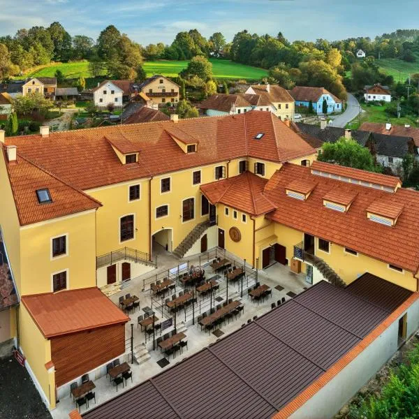 Pivovar Rožmberk, hotel v Rožmberku nad Vltavou