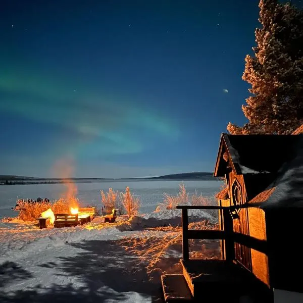 Camp Caroli Hobbit Hut, hotel v destinaci Jukkasjärvi