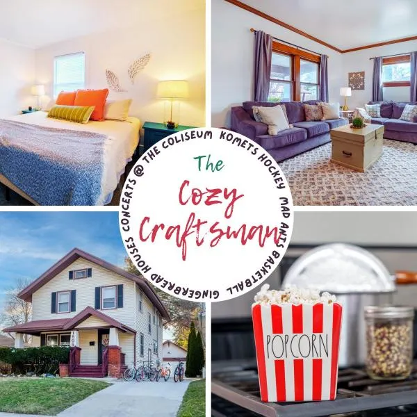 King Bed, 2 Full Baths, Large Deck, Free Bikes, 2 miles to Downtown & Sports Fieldhouse, hotel v destinaci Fort Wayne