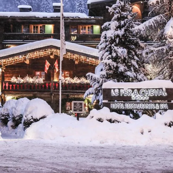 Fer à Cheval, hotel i Megève