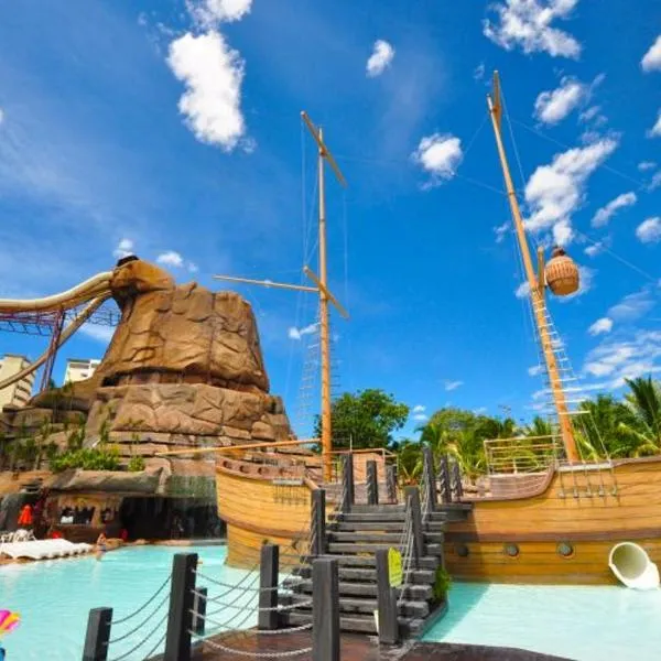 SPAZZIO DIROMA - ACQUA PARK, hotel in Caldas Novas