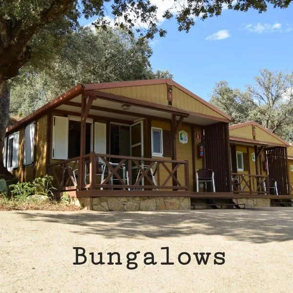 Bungalows, Camping Vega de Francia, ξενοδοχείο σε Sotoserrano