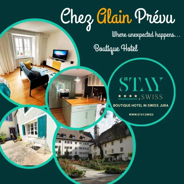 Chez Alain Prévu - Boutique Hotel by Stay Swiss, hotel v destinaci Porrentruy