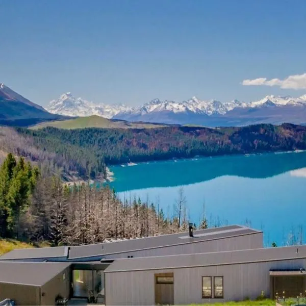 Kārearea Lakehouse at Lake Pukaki, hôtel à Lac Pukaki
