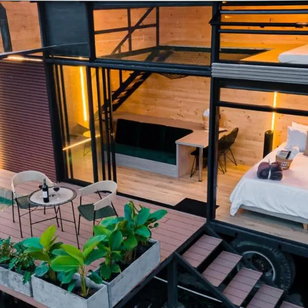 Ecohotel Monte Tierra Habitaciones y Glamping, hotell i Filandia