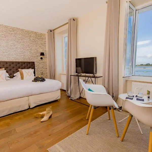 Hôtel La Baie des Anges, son SPA marin & sa piscine couverte et chauffée，位于朗代达的酒店