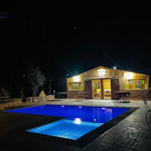 Camping auberge palmeraie d'amezrou, hotel in Zagora