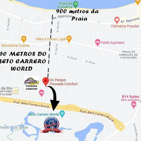 Do Parque Pousada Comfort: Penha şehrinde bir otel