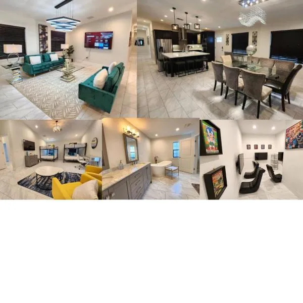 The Villa Orlando College Park Sleeps16 - Monthly Stays, hotel u Orlandu