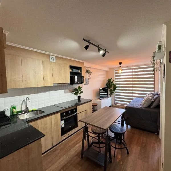 Departamento downtown inn - Chillan Factura Empresas - Parking - wifi, hotel a Chillán