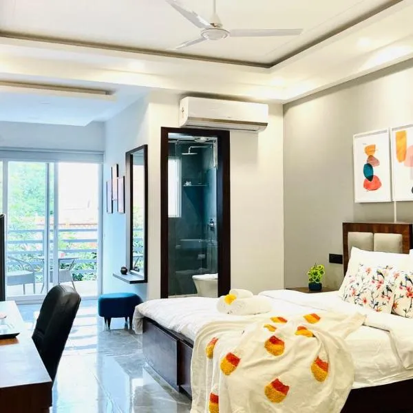 BluO Studio2 DLF Cybercity - Balcony, Gym TT, Lift, hotel a Gurgaon