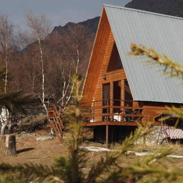 AURA Cottages, hotel in Stepantsminda