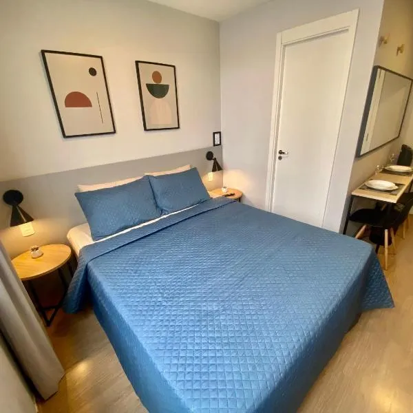 MV 57A Divino Apartamento Em Frente Ao Metrô Brás ! Ap 57 A Torre 2 - Rua Coronel Mursa, 56 - Bras, hotel em São Paulo