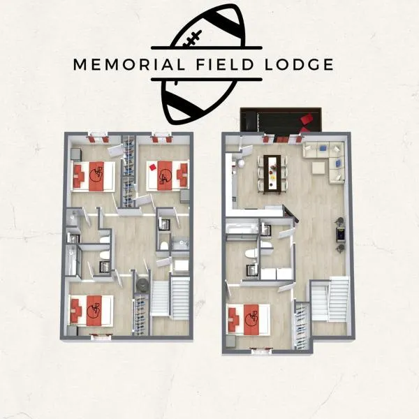 Memorial Field Lodge, hôtel à Bloomington