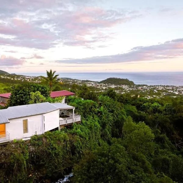 La Ravine, Luxe, avec Jacuzzi, Vue unique et Lit à eau, hotel in Saint-Joseph