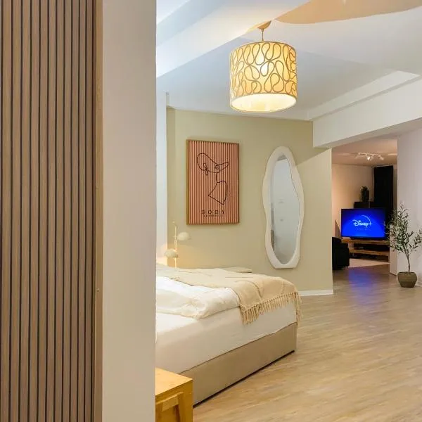 Bunker Studio Zentral Messe Business Streaming, hotel em Essen