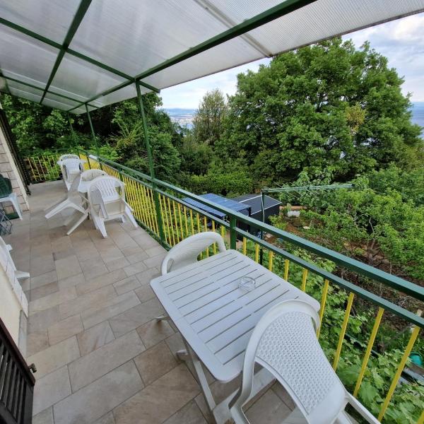 Apartment in Icici with sea view, terrace, Wi-Fi (4870-3)