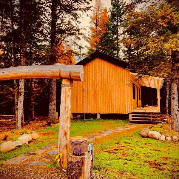 Chalet Le Madison Refuge nordique et ciel étoilé au pied du Mont-Mégantic, hotel in La Patrie
