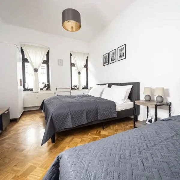 Erstklassige 3-Zimmer Wohnung, hotel a Lipsia