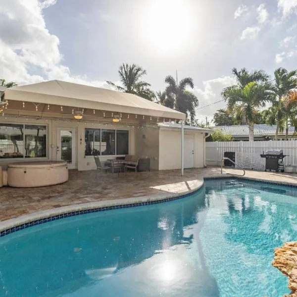 Chic Fort Lauderdale House with Private Pool, hôtel à Fort Lauderdale