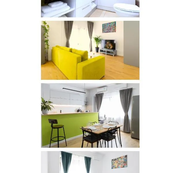 Obor Central Oasis --Secured parking nearby --Self Check-in-- 1min Metro Station, hotel di Bucharest