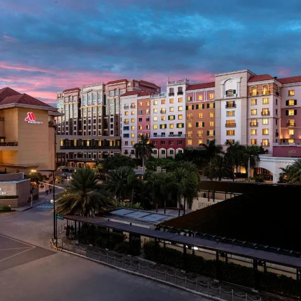 Manila Marriott Hotel at Newport World Resorts，位于马尼拉的酒店