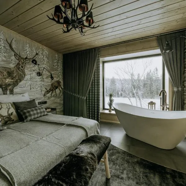 Luxury Chalet Kajmer, hôtel à Jurgów