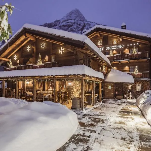 Chalet Svizzero, hotel v destinaci Courmayeur