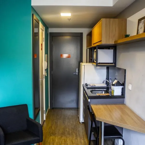 Studio no centro de Curitiba, hotel em Curitiba
