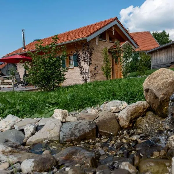 4-Sterne Tiny House als Rückzugsort für Naturliebhaber im Oberallgäu, hotel in Wertach