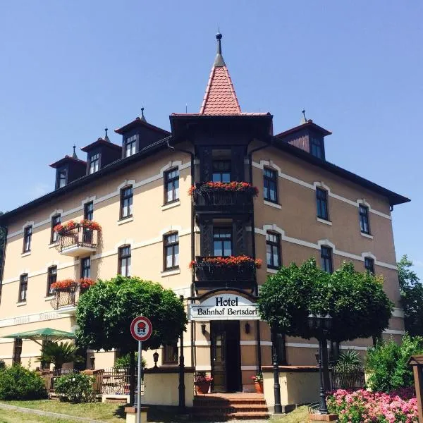 Hotel BB Bahnhof Bertsdorf，位于Olbersdorf的酒店