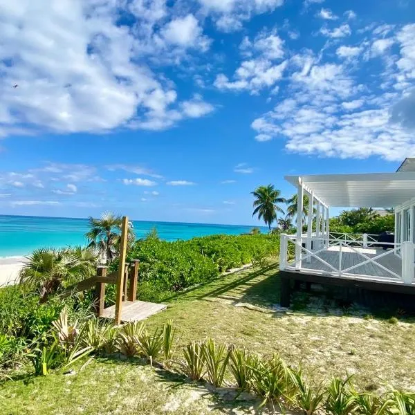 Eleuthera Retreat - Private Villa & Cottages on pink sand beachfront, hótel í North Palmetto Point