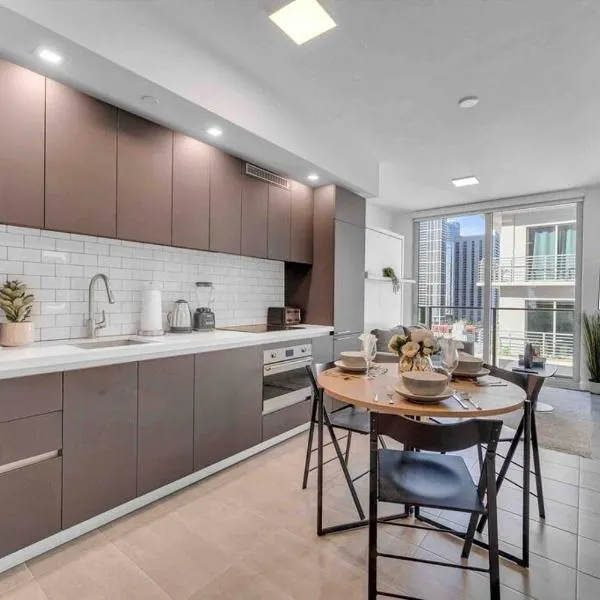 Breathtaking 1BR in the Heart Miami、マイアミのホテル