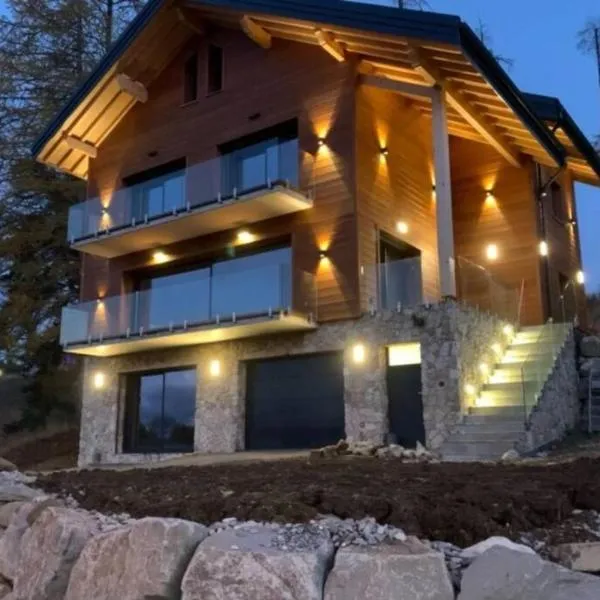 Chalet de luxe avec Sauna chez Papou, hotel a Le Dévoluy